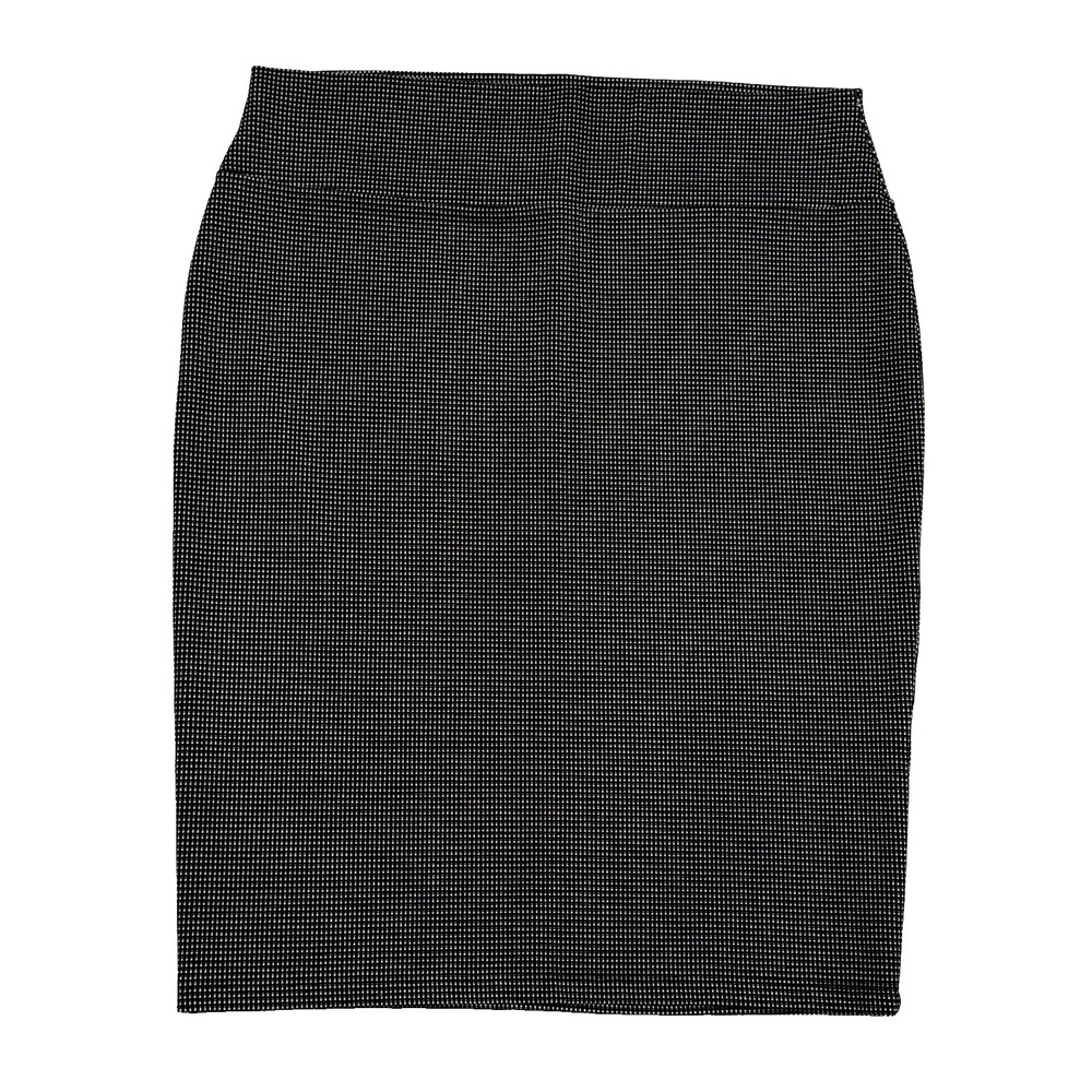 Jules & Leopold Pencil Straight Skirt Women M 8 10 Check Dot Pull On Office Work